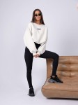 Set Oversize-Sweatshirt + Leggings ANOTHER – Weiß