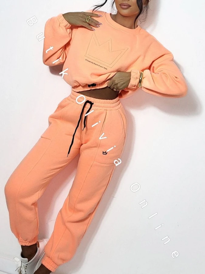 trainingsanzug-sweatshirt-hose-korona-neonorange