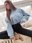 Sweatshirt LA COCA AURA – Blau