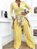 geripptes-blusen-set-weite-hose-vigo-zitronengelb