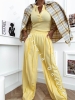 geripptes-blusen-set-weite-hose-vigo-zitronengelb