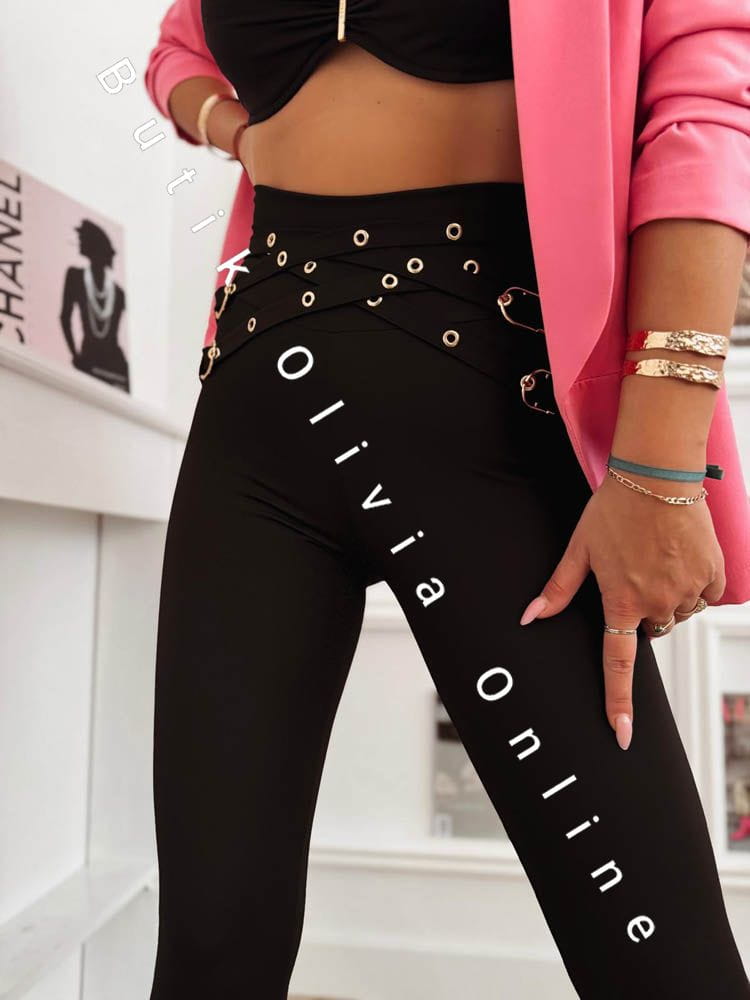 legginsy-z-paskami-czarne-stil