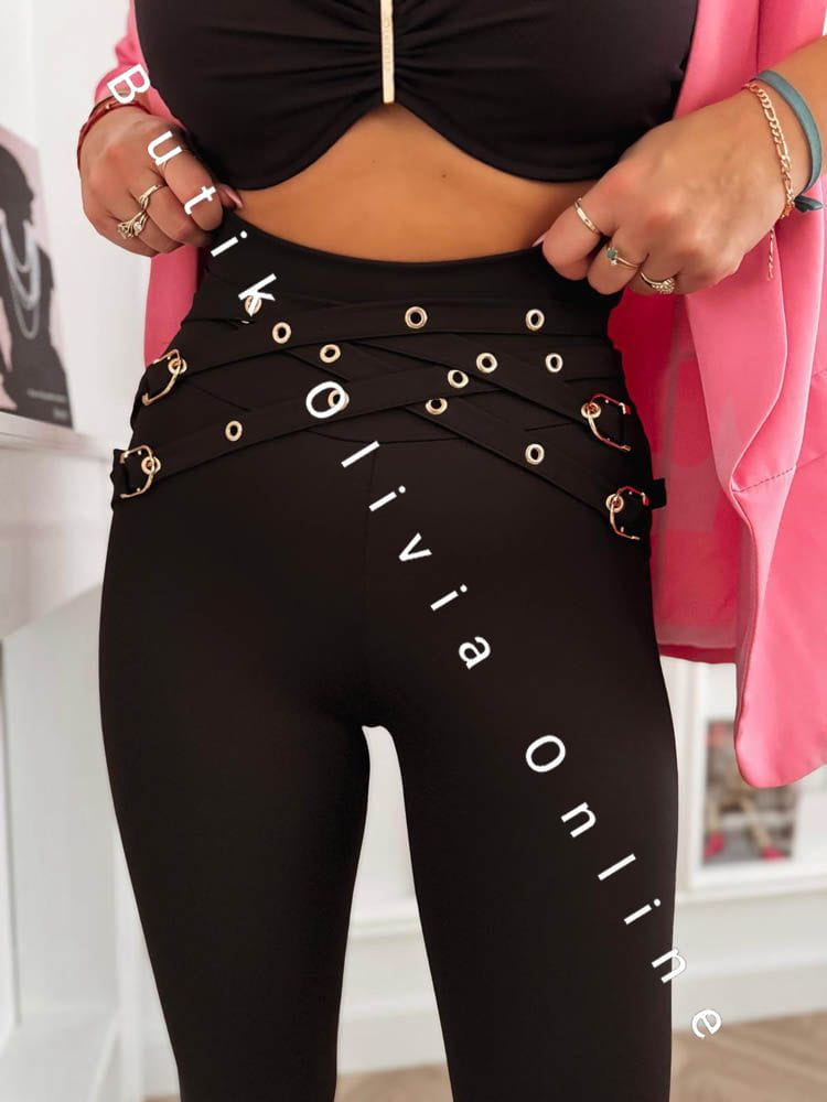 leggings-mit-streifen-stil-schwarz