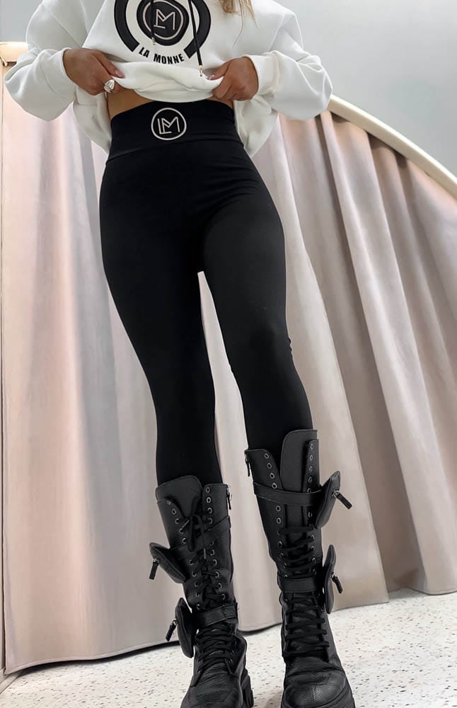 gerippte-leggings-la-monne-schwarz