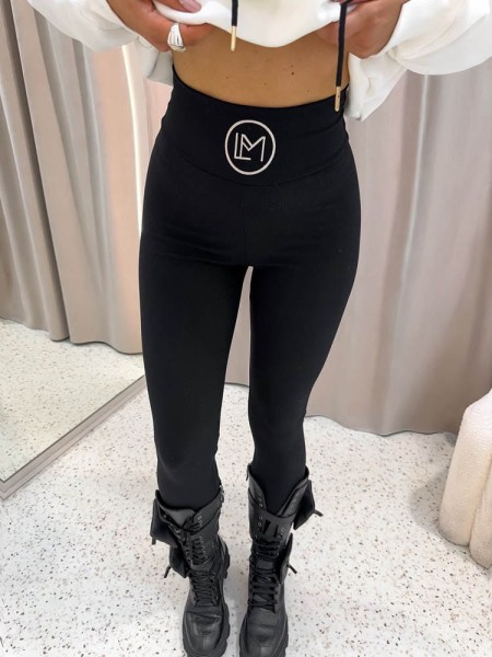 gerippte-leggings-la-monne-schwarz