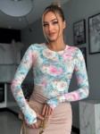 Figurbetonte Bluse PASTELOWA – Bunt (1) (1) (1)