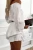 Schulterfreier Musselin-Playsuit im Skort-Look mit Puffärmeln