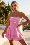Musselin-Jumpsuit SUMMER BREEZE - Rosa